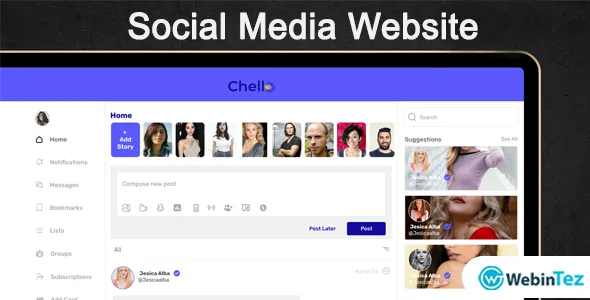 Social Media Website amigpl.com