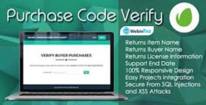 JValidate Envato Purchase Code Verifier amigpl.com